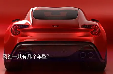 风雅一共有几个车型？