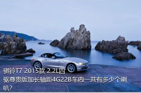 骐铃T7 2015款 2.2L四驱尊贵版加长轴距4G22B车内一共有多少个喇叭？