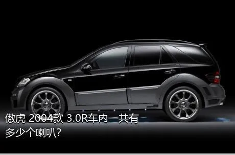 傲虎 2004款 3.0R车内一共有多少个喇叭？