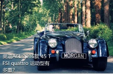 奥迪A6L 2016款 45 TFSI quattro 运动型有多重？