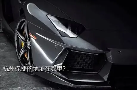 杭州保捷的地址在哪里？