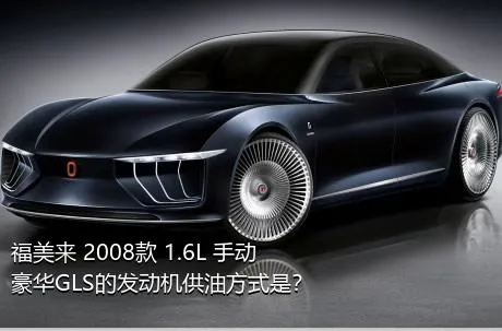福美来 2008款 1.6L 手动豪华GLS的发动机供油方式是？