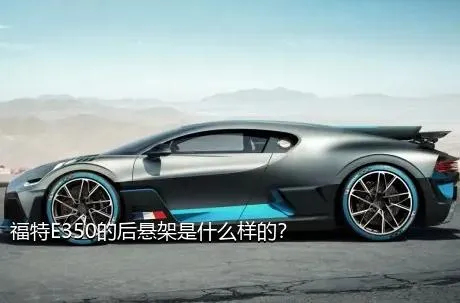福特E350的后悬架是什么样的？