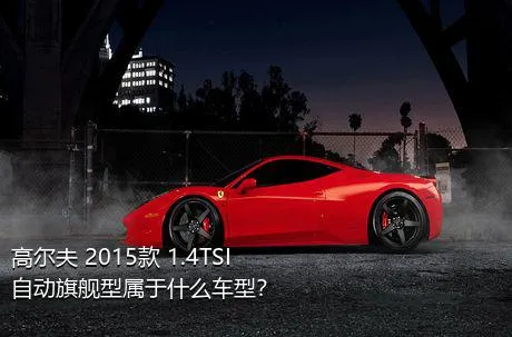高尔夫 2015款 1.4TSI 自动旗舰型属于什么车型？