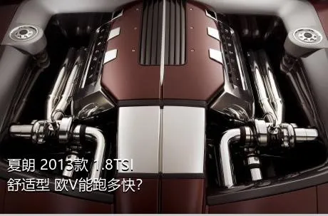 夏朗 2013款 1.8TSI 舒适型 欧V能跑多快？