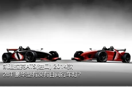 凯迪拉克ATS(进口) 2014款 28T 豪华型有没有日间行车灯？
