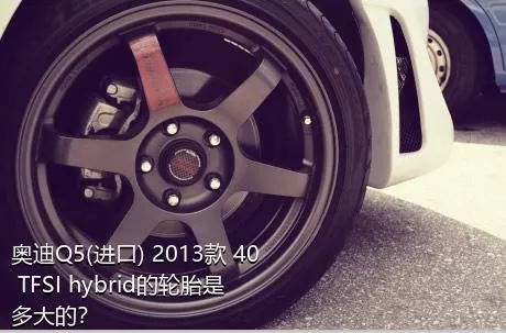 奥迪Q5(进口) 2013款 40 TFSI hybrid的轮胎是多大的？