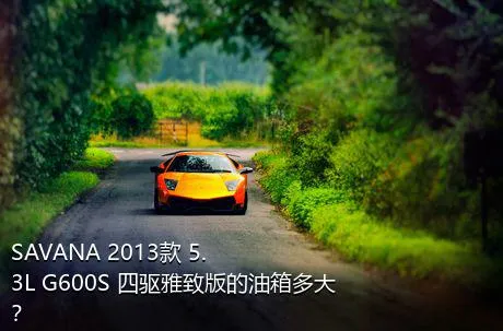 SAVANA 2013款 5.3L G600S 四驱雅致版的油箱多大？