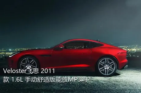 Veloster飞思 2011款 1.6L 手动舒适版能放MP3吗？