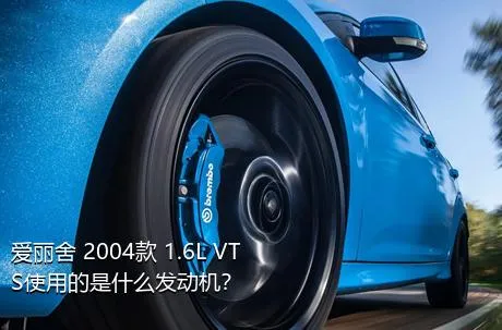 爱丽舍 2004款 1.6L VTS使用的是什么发动机？
