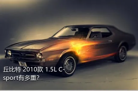 丘比特 2010款 1.5L C-sport有多重？