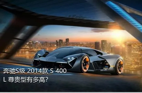 奔驰S级 2014款 S 400 L 尊贵型有多高？
