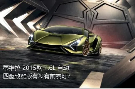 蒂维拉 2015款 1.6L 自动四驱致酷版有没有前雾灯？