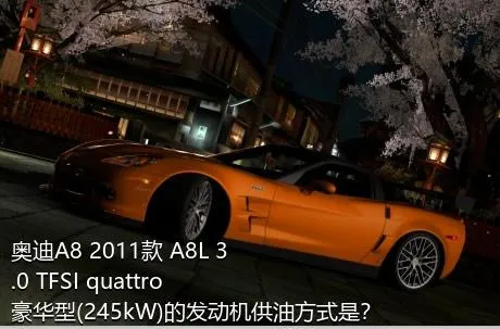 奥迪A8 2011款 A8L 3.0 TFSI quattro豪华型(245kW)的发动机供油方式是？