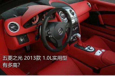 五菱之光 2013款 1.0L实用型有多高？