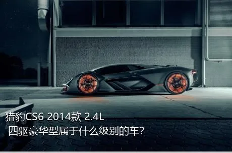 猎豹CS6 2014款 2.4L 四驱豪华型属于什么级别的车？