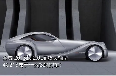 金威 2015款 2.0L厢货长轴型4G21B属于什么级别的车？