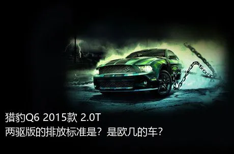 猎豹Q6 2015款 2.0T 两驱版的排放标准是？是欧几的车？