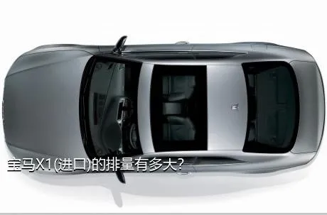 宝马X1(进口)的排量有多大？