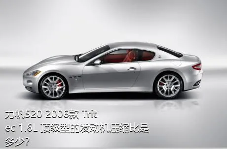 力帆520 2006款 Tritec 1.6L 顶级型的发动机压缩比是多少？