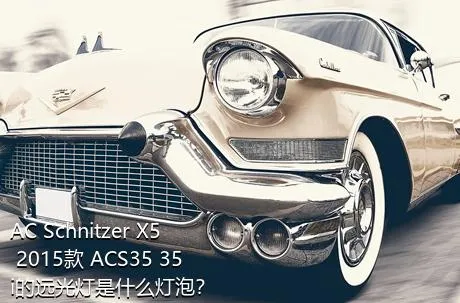 AC Schnitzer X5 2015款 ACS35 35i的远光灯是什么灯泡？