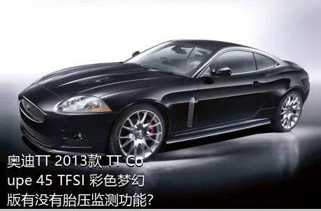 奥迪TT 2013款 TT Coupe 45 TFSI 彩色梦幻版有没有胎压监测功能？