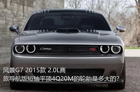 风景G7 2015款 2.0L商旅导航版短轴平顶4Q20M的轮胎是多大的？