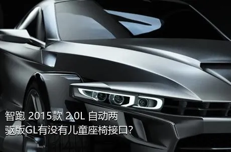 智跑 2015款 2.0L 自动两驱版GL有没有儿童座椅接口？