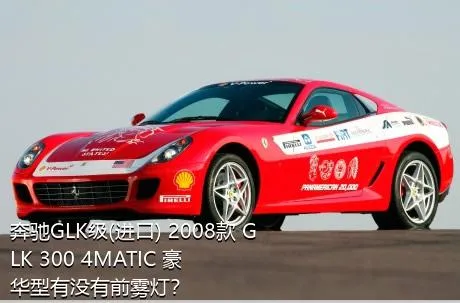 奔驰GLK级(进口) 2008款 GLK 300 4MATIC 豪华型有没有前雾灯？