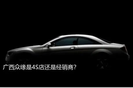 广西众缘是4S店还是经销商？