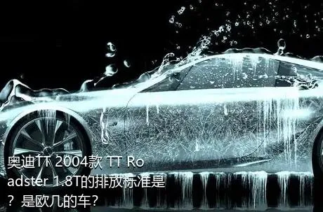 奥迪TT 2004款 TT Roadster 1.8T的排放标准是？是欧几的车？