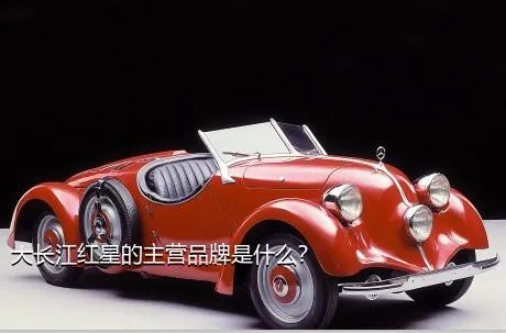 大长江红星的主营品牌是什么？