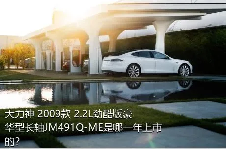大力神 2009款 2.2L劲酷版豪华型长轴JM491Q-ME是哪一年上市的？