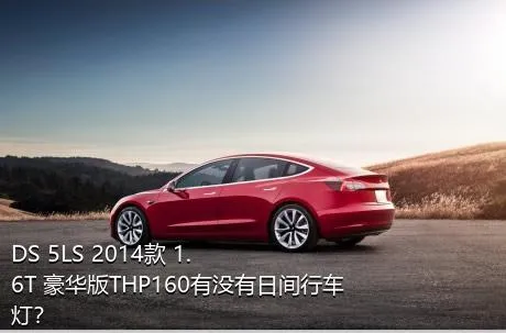 DS 5LS 2014款 1.6T 豪华版THP160有没有日间行车灯？