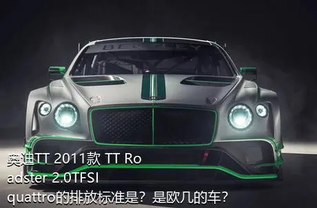 奥迪TT 2011款 TT Roadster 2.0TFSI quattro的排放标准是？是欧几的车？