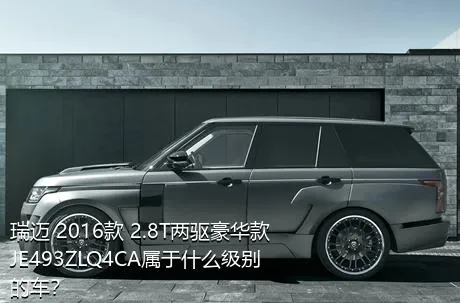 瑞迈 2016款 2.8T两驱豪华款JE493ZLQ4CA属于什么级别的车？