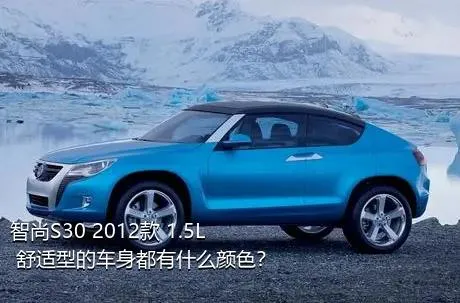 智尚S30 2012款 1.5L 舒适型的车身都有什么颜色？