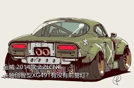 金威 2014款 2.2LCNG长轴创智型XG491有没有前雾灯？