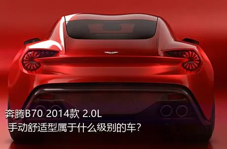 奔腾B70 2014款 2.0L 手动舒适型属于什么级别的车？