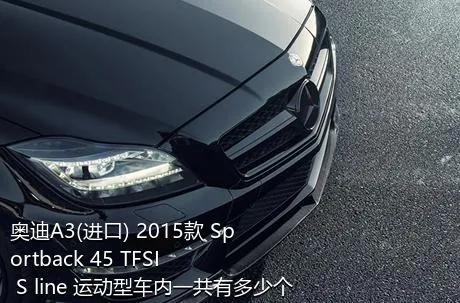 奥迪A3(进口) 2015款 Sportback 45 TFSI S line 运动型车内一共有多少个喇叭？