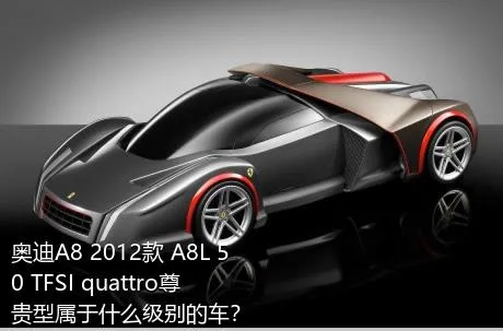 奥迪A8 2012款 A8L 50 TFSI quattro尊贵型属于什么级别的车？