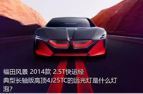 福田风景 2014款 2.5T快运经典型长轴版高顶4J25TC的远光灯是什么灯泡？