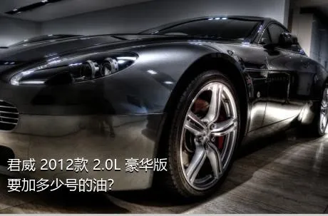 君威 2012款 2.0L 豪华版要加多少号的油？