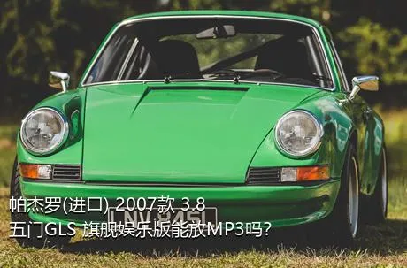帕杰罗(进口) 2007款 3.8 五门GLS 旗舰娱乐版能放MP3吗？