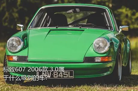 标致607 2006款 3.0属于什么级别的车？