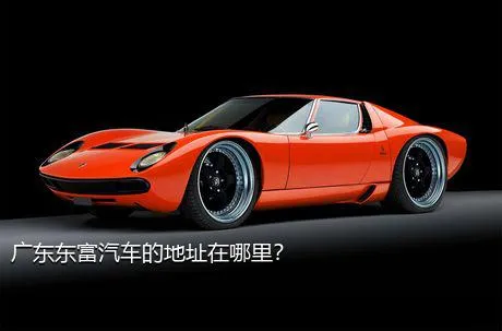 广东东富汽车的地址在哪里？