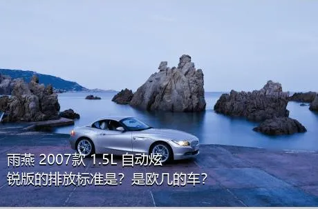 雨燕 2007款 1.5L 自动炫锐版的排放标准是？是欧几的车？