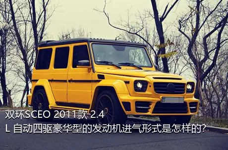 双环SCEO 2011款 2.4L 自动四驱豪华型的发动机进气形式是怎样的？