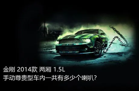 金刚 2014款 两厢 1.5L 手动尊贵型车内一共有多少个喇叭？