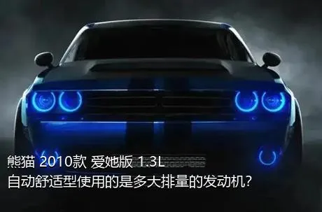 熊猫 2010款 爱她版 1.3L 自动舒适型使用的是多大排量的发动机？
